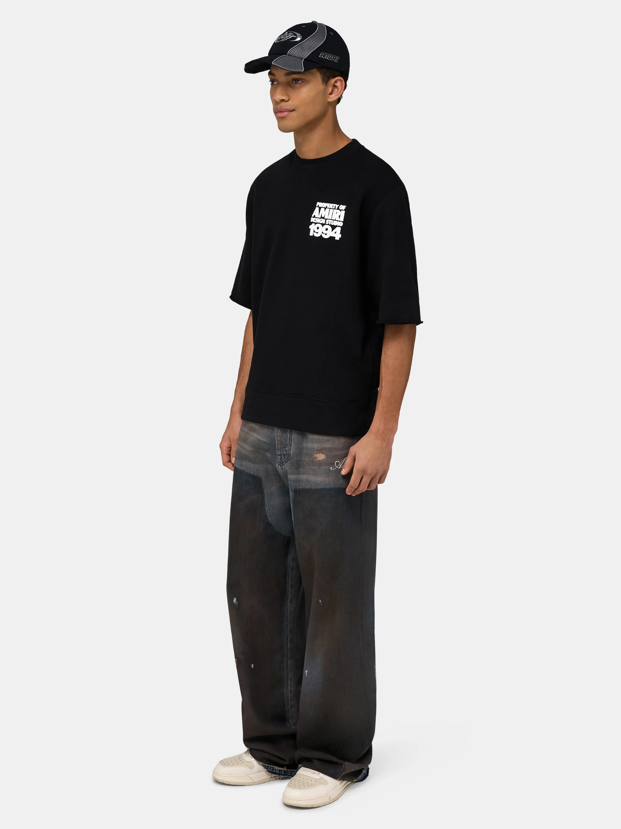 AMIRI 1994 CUTOFF CREW - Black - Image 3