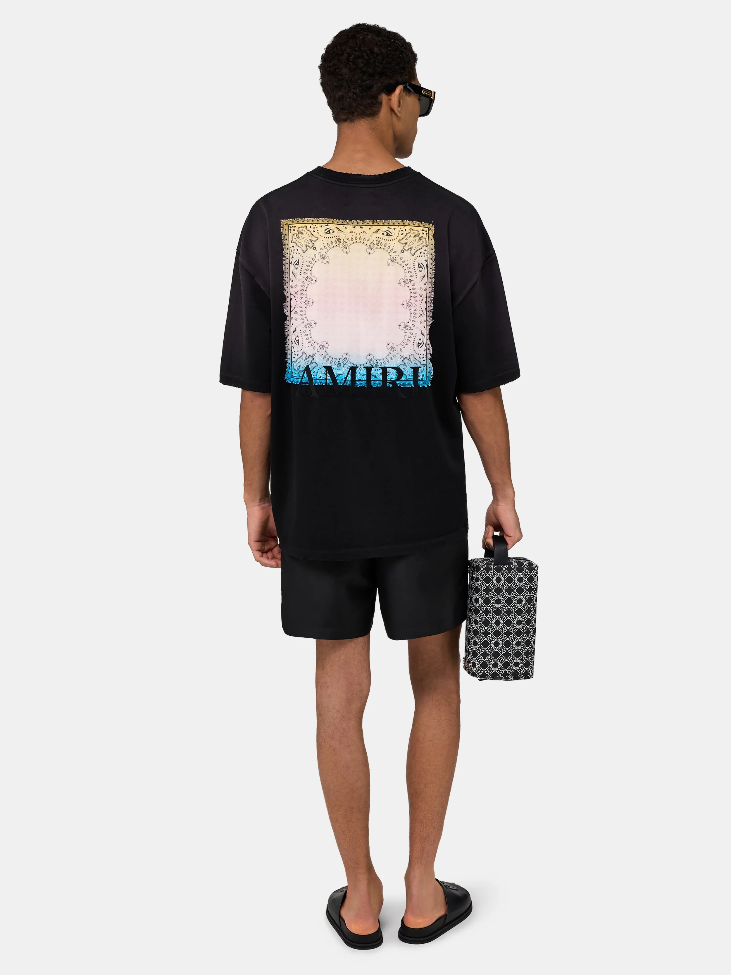 AMIRI PATCH SWIMSHORT - Black - Image 4