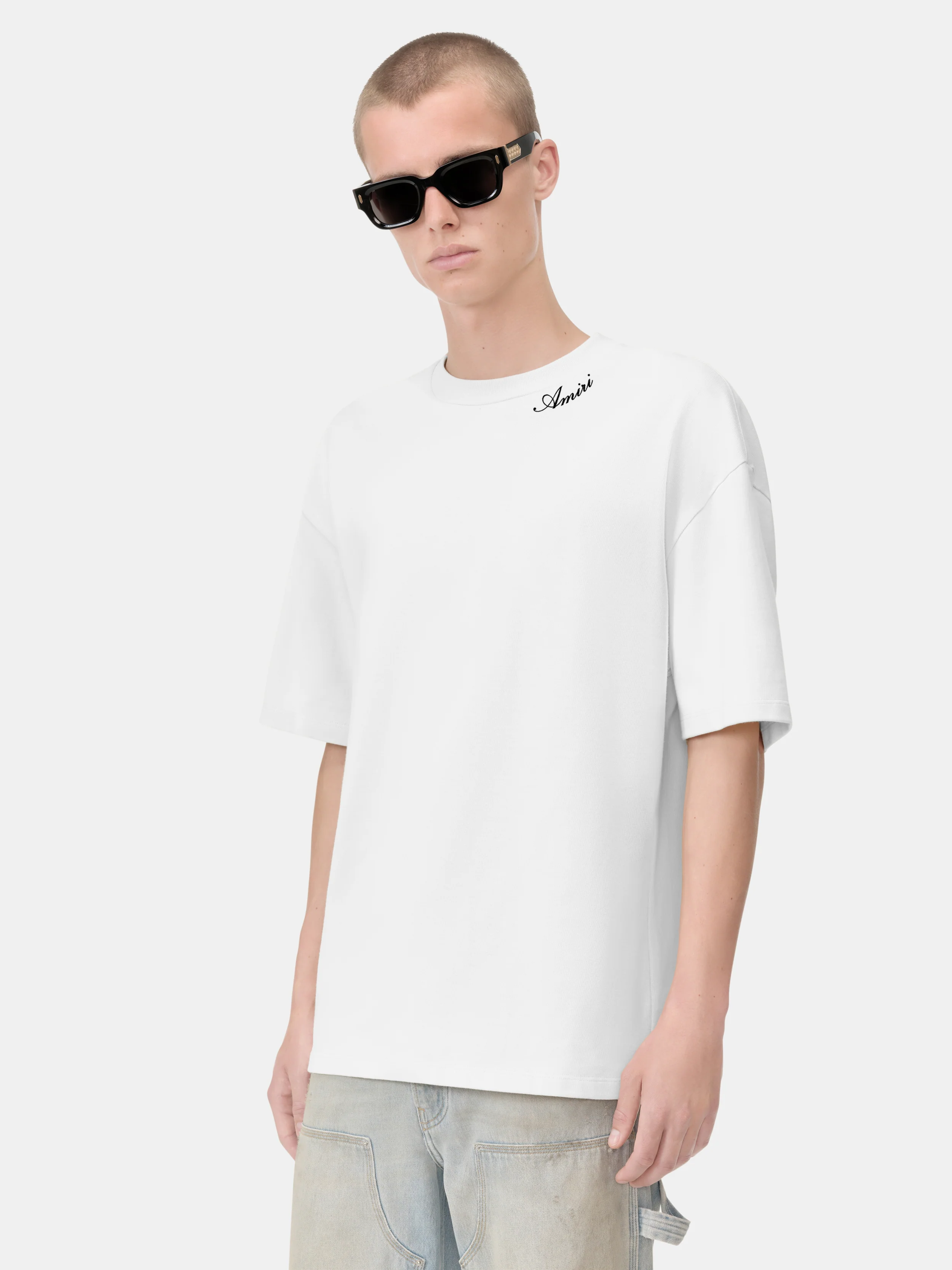 AMIRI SCRIPT TEE - White - Image 3