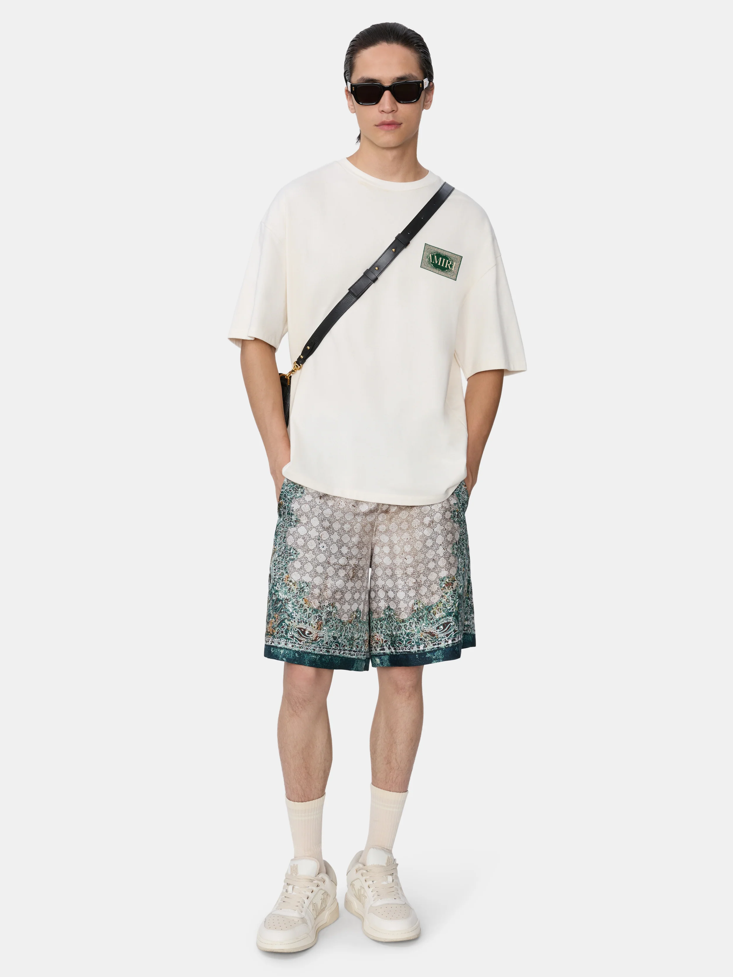 BANDANA OVERSIZED TEE - Ivory - Image 2