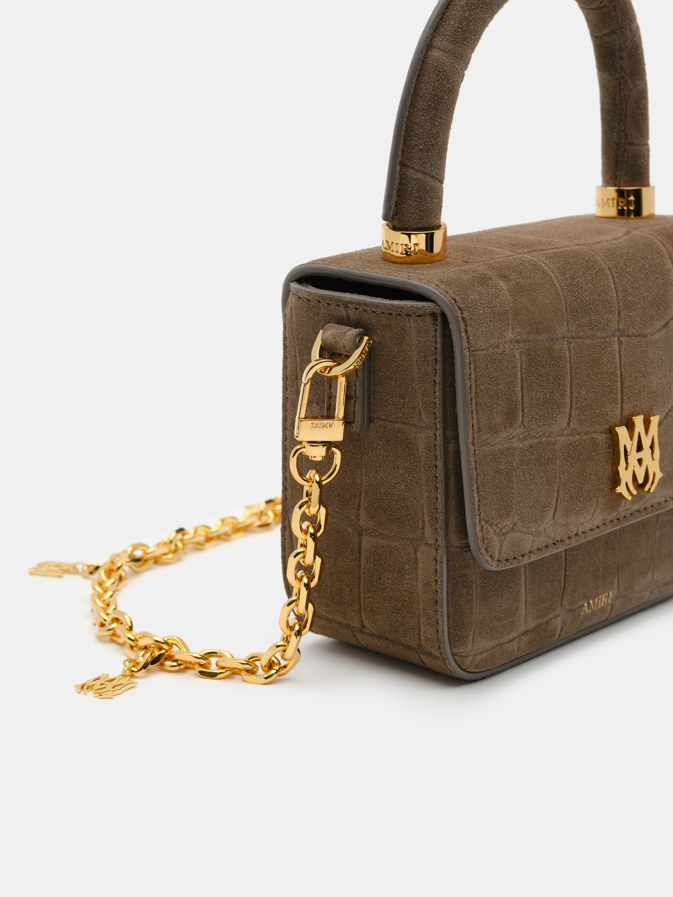 WOMENS - WOMEN'S CHAIN STRAP WITH MA PENDANT - Gold - Image 3