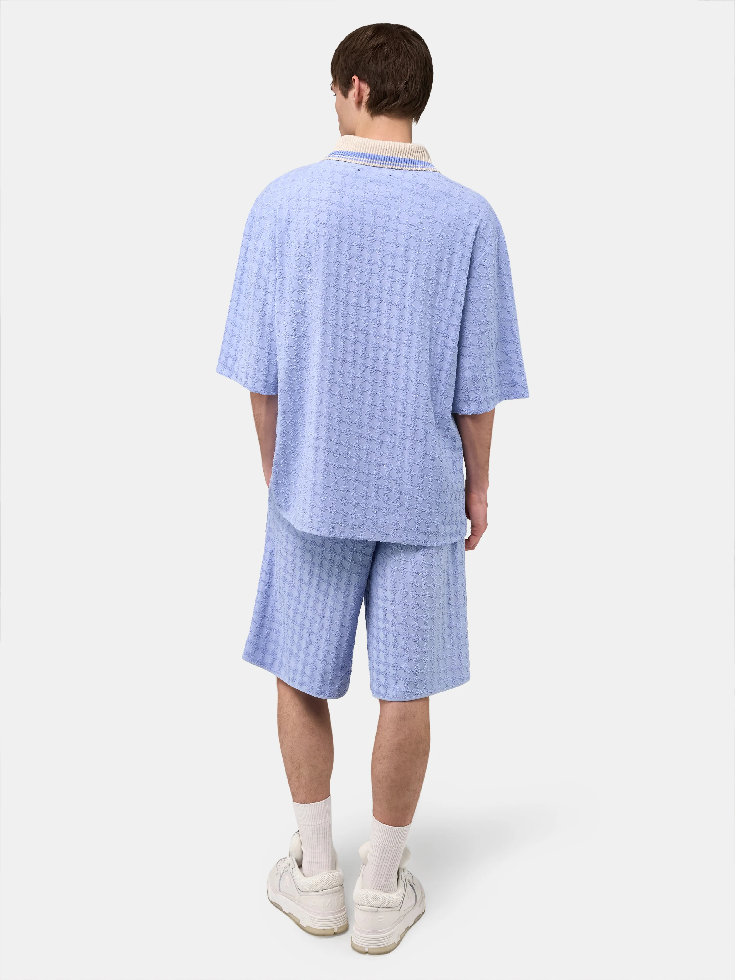 MA QUAD TOWELING SHORT - Skyline Blue - Image 4