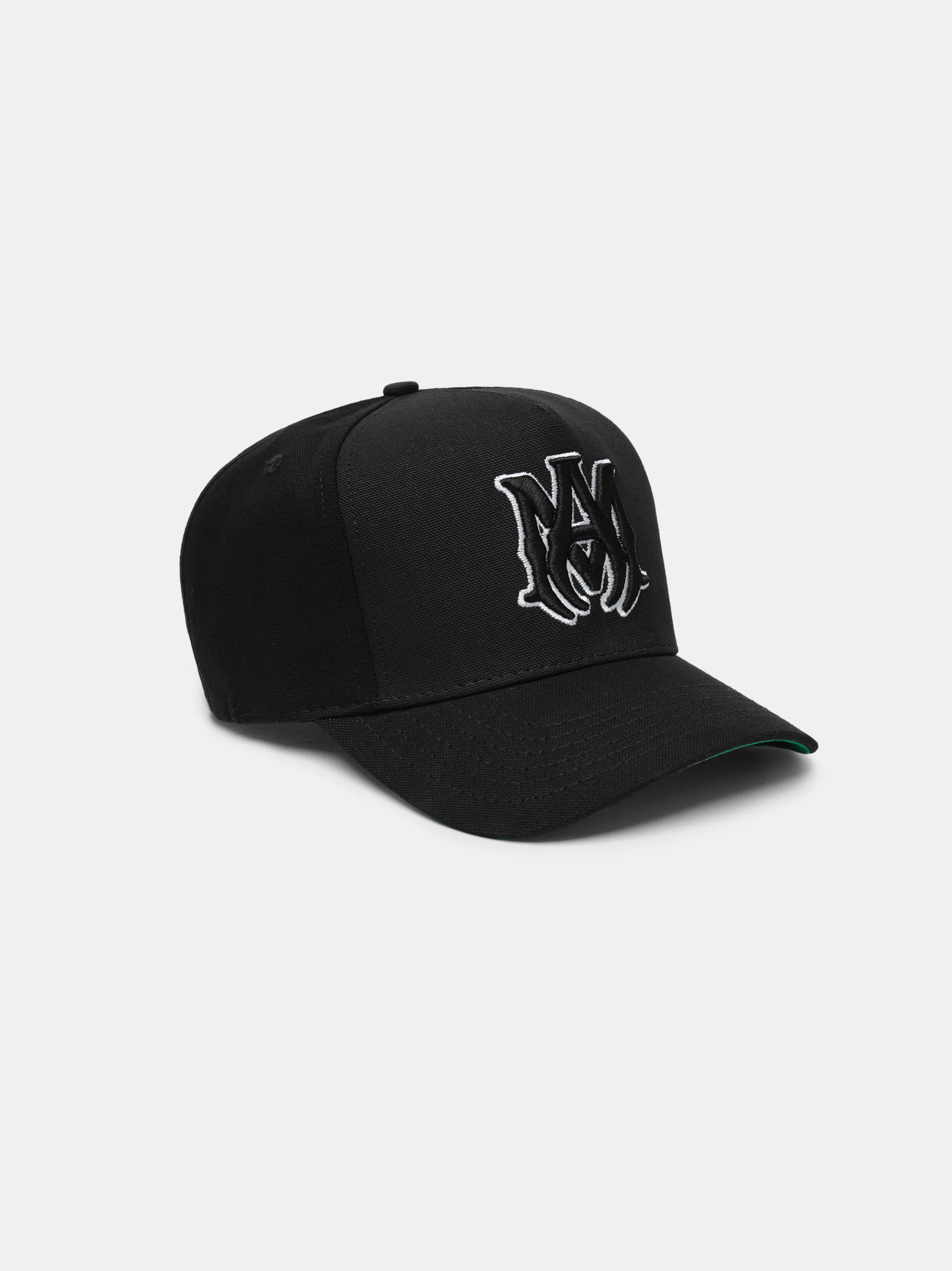MA STAGGERED AMIRI FULL CANVAS HAT - Black Black - Image 2