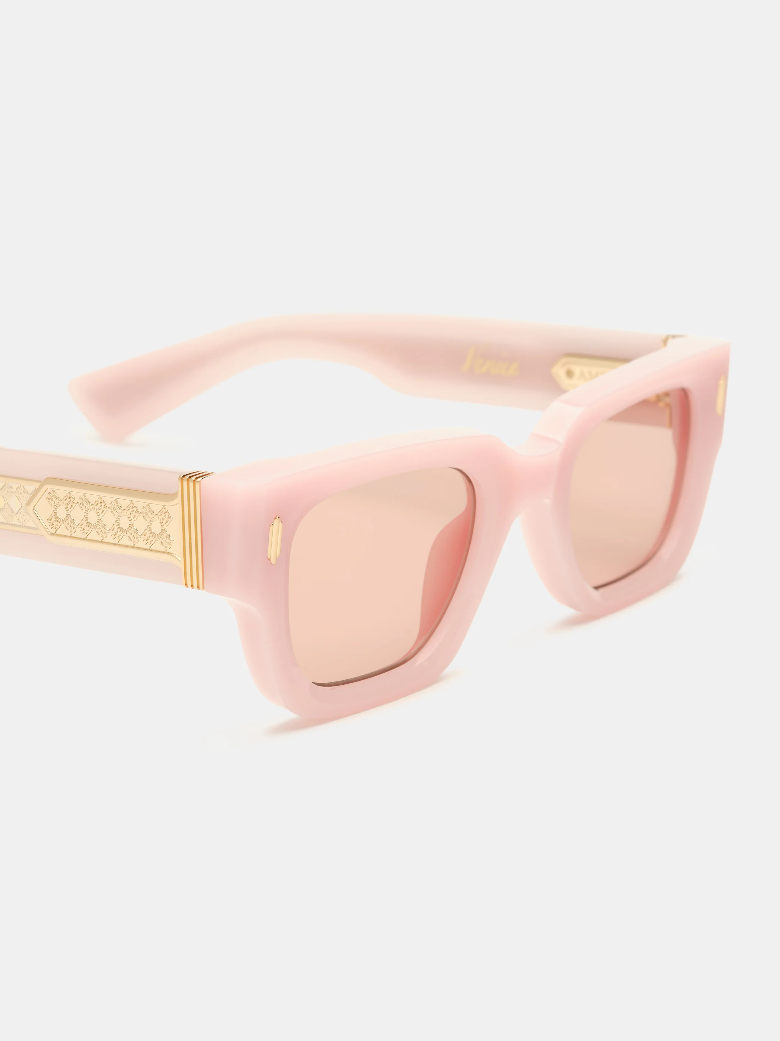 VENICE EXPOSED SUNGLASSES - Dusty Peach - Image 4