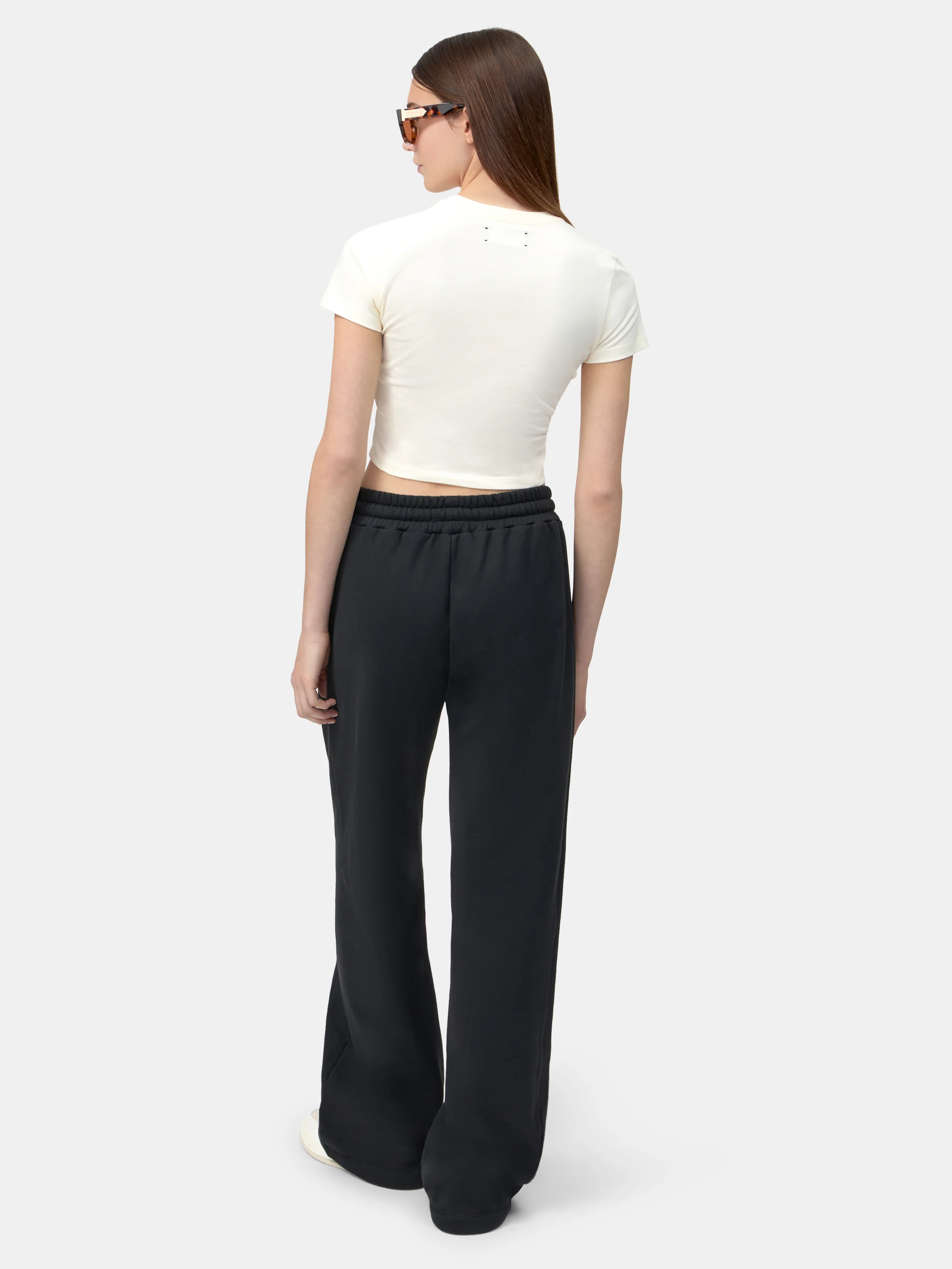 WOMEN - WOMEN'S AMIRI HOLLYWOOD BABY TEE - Linen - Image 4
