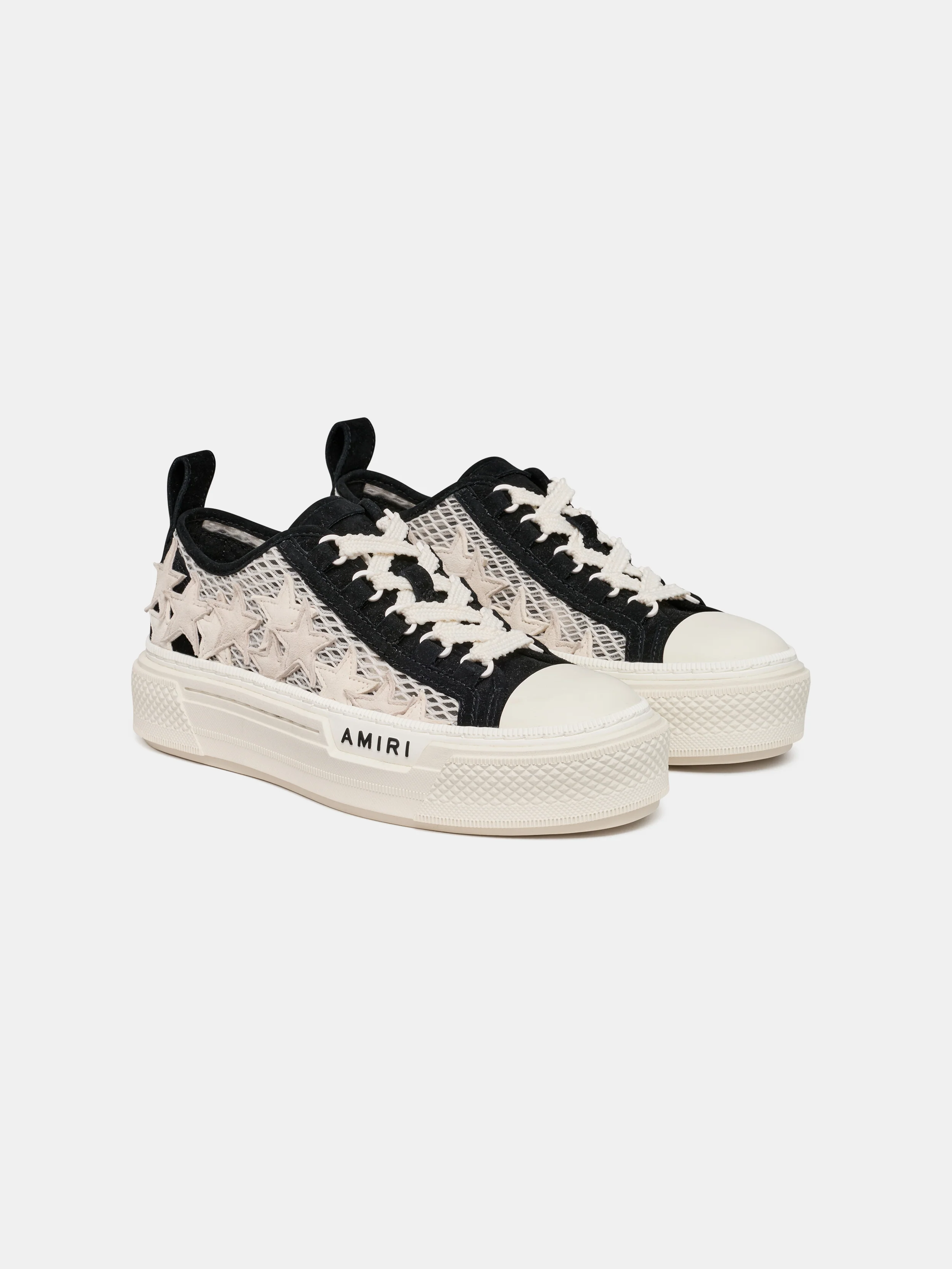 WOMEN - WOMEN'S MESH STARS COURT LOW - Black - Image 2